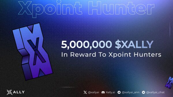Xally.ai’s Xpoint Hunter: Embark on the 5,000,000 $XALLY Token Quest